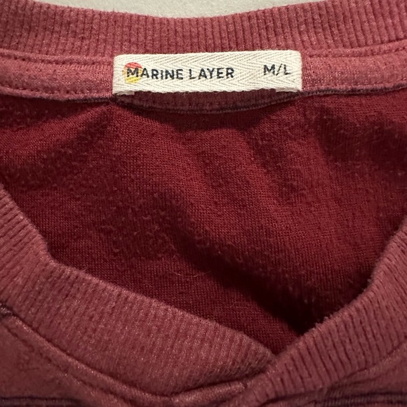 Marine Layer Double Knit Long Sleeve Henley - Picture 2 of 4